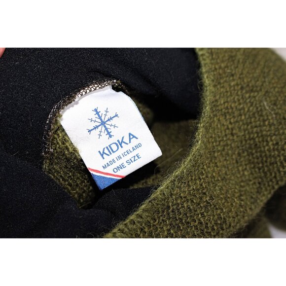 Kidka Iceland - 100% Wool Hooded Poncho, Made in Iceland, One Size - Picture 6 of 13